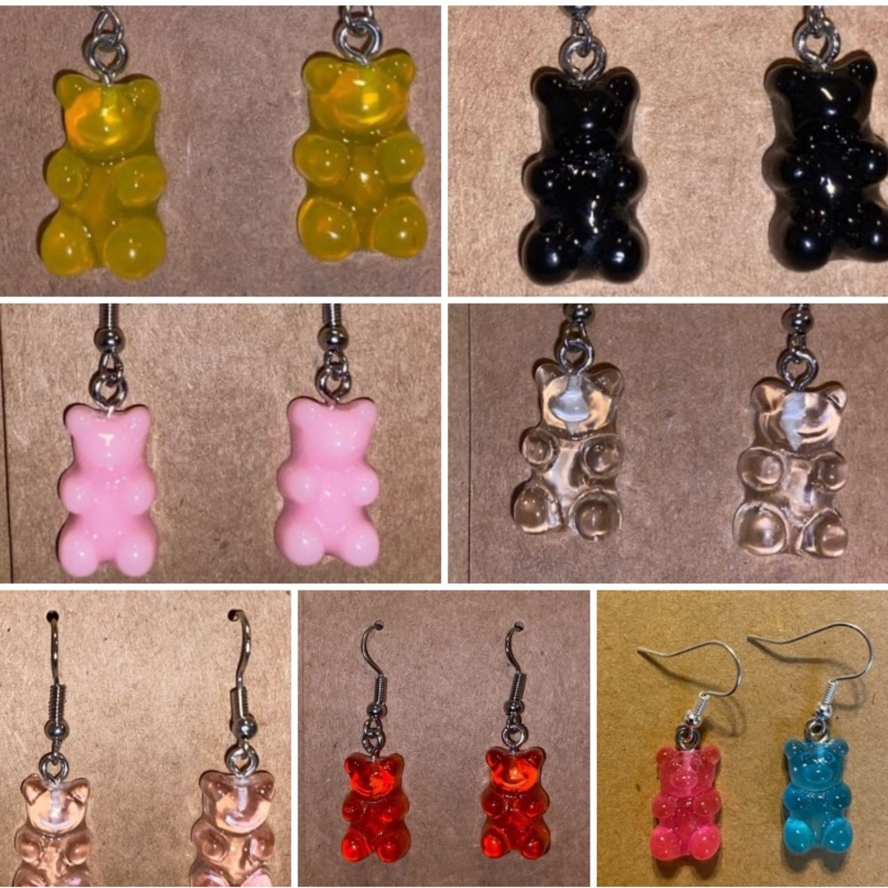 ☀️3/$12☀️ Gummy Bear Earrings